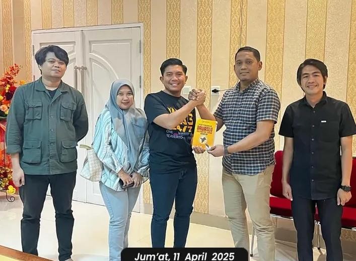 Kunjungan Kerja dan Koordinasi Bawaslu Kota Bontang ke Kangtor DPRD Bontang, (11/04/2025)