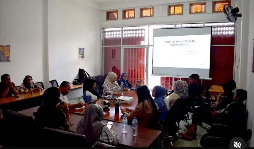 Peningkatan Kapasitas dengan tema Diskusi terkait Penyelesaian Sengketa Proses Pemilu, Jumat (13/6/2025)