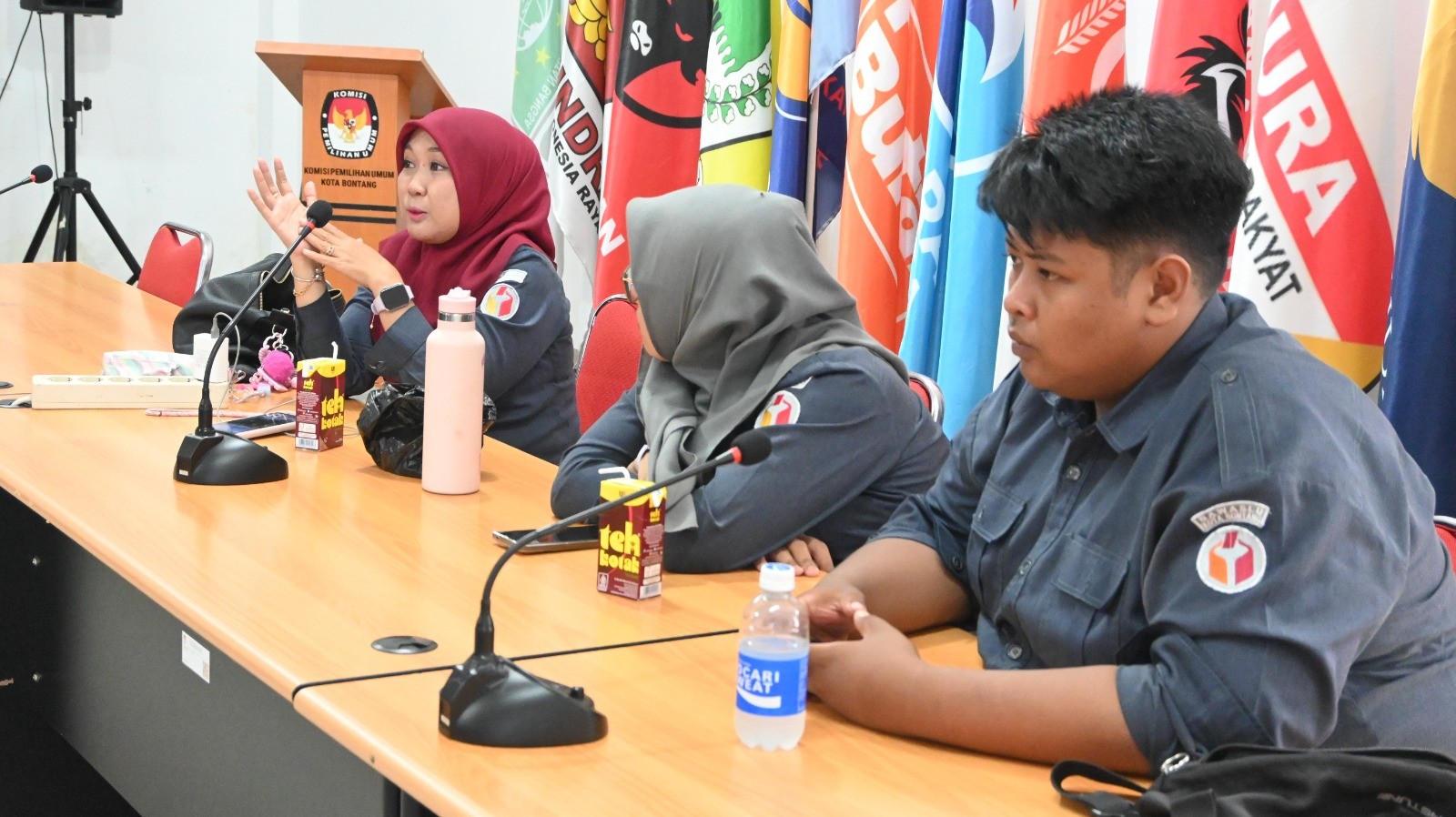Bawaslu Kota Bontang Hadiri Rakor Persiapan Penetapan Daftar Pemilih Berkelanjutan Triwulan I Tahun 2026