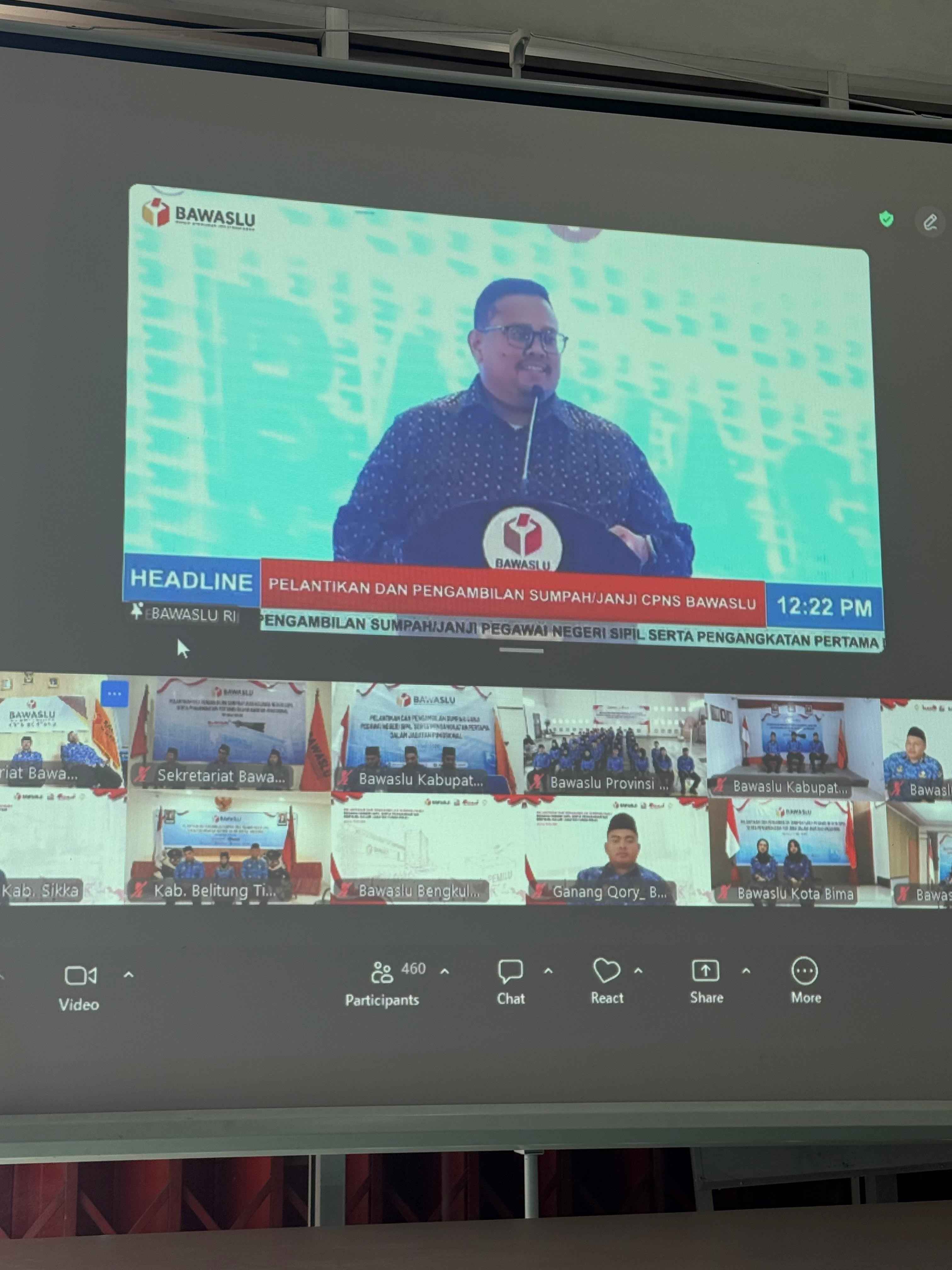 Pelantikan PNS, 19 Mei 2026