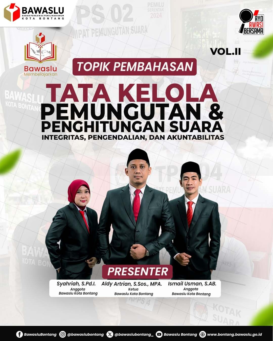 Bawaslu membelajarkan