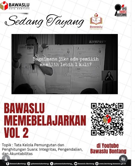Bawaslu membeljarkan 4 Sept 2026