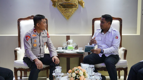 Konsolidasi bersama polres bontang, 14 Okt 2026