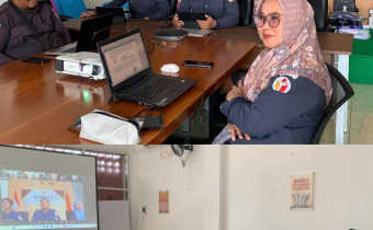 Bawaslu Kota Bontang mengikuti kegiatan tahapan Wawancara, Monitoring dan Evaluasi (Monev) Keterbukaan Informasi Publik (KIP), Selasa (12/8/2025)