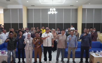 Badan Pengawas Pemilihan Umum (Bawaslu) Kota Bontang menggelar kegiatan Penguatan Kelembagaan Bawaslu Bersama Mitra Kerja, Senin (22/9/2025) yang berlangsung di Ballroom Hotel Bintang Sintuk Bontang.