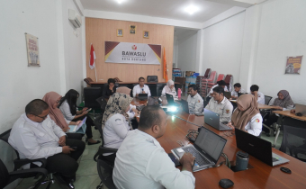 Bawaslu Bontang Gelar Pelatihan Peningkatan Kapasitas Tata Naskah Dinas dan Tertib Administrasi Surat Menyurat" pada Rabu (11/02/2026) bertempat di Ruang Rapat Kantor Bawaslu Bontang.