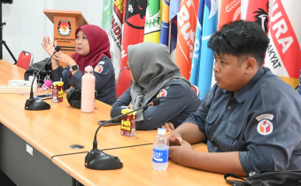 Bawaslu Kota Bontang Hadiri Rakor Persiapan Penetapan Daftar Pemilih Berkelanjutan Triwulan I Tahun 2026