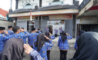 Upacara Peringati HUT Bawaslu RI ke 18 Tahu
